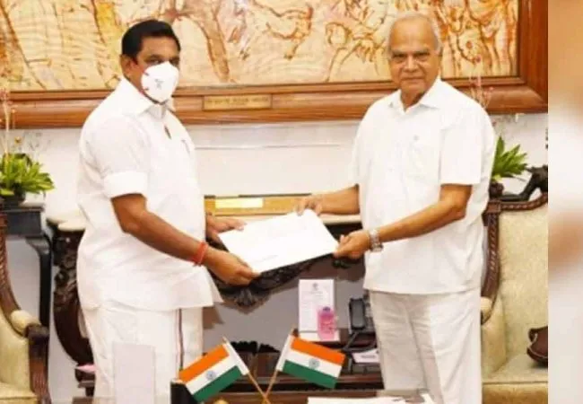 tamilnadu cm meet governor at chennai 